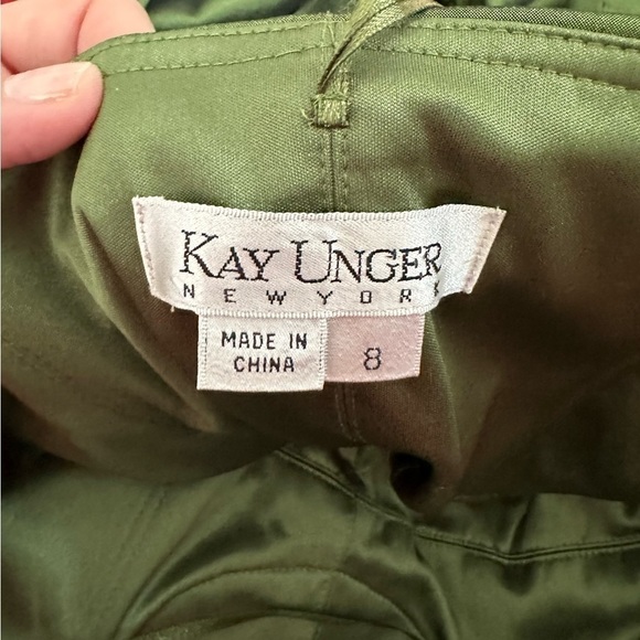 Kay Unger green dress - Picture 4 of 9